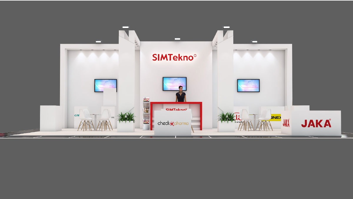 Simtekno fuar standı